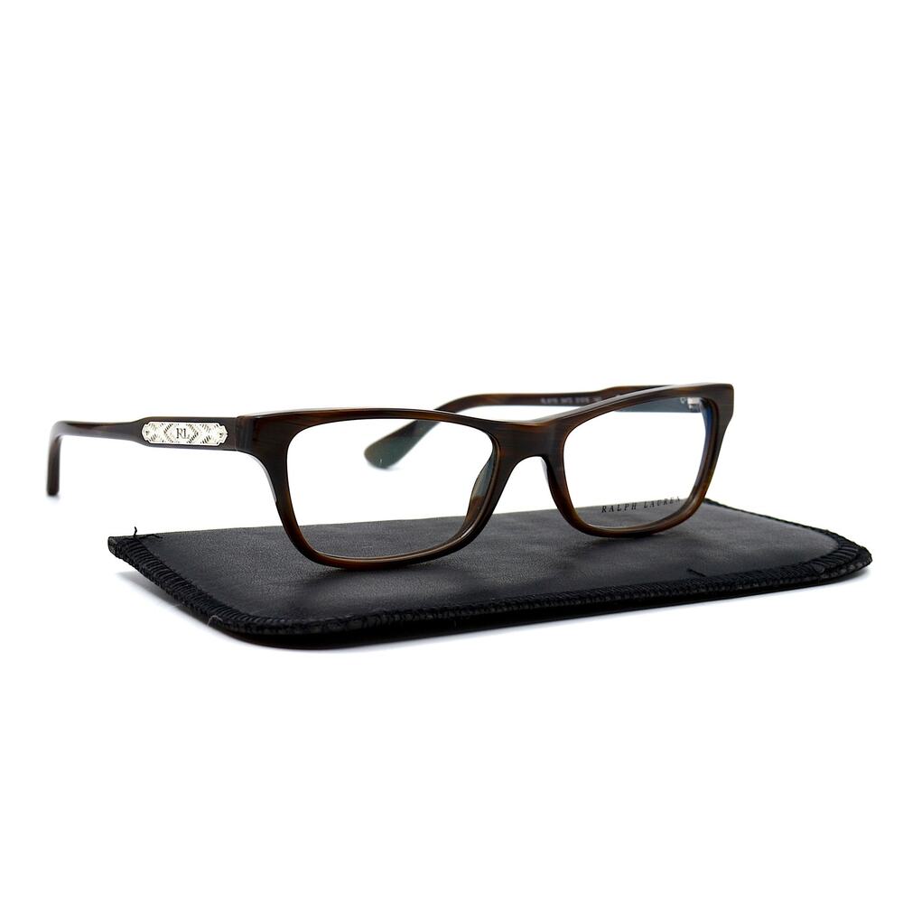 RALPH LAUREN RL6115 5472 BROWN EYEGLASSES FRAME - Picture 10 of 11